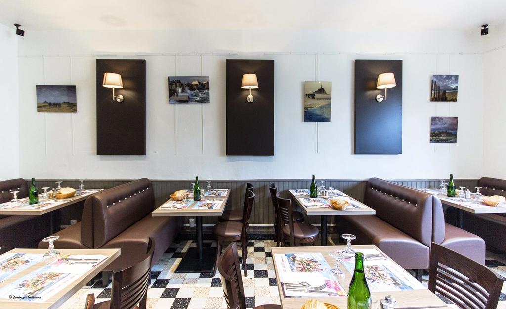 Hotel Restaurant Du Commerce La Gouesnière Eksteriør billede